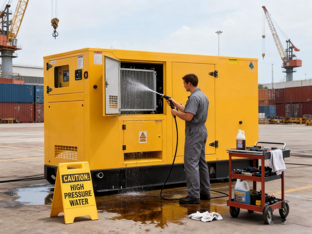 How many hours should you service a diesel engine?